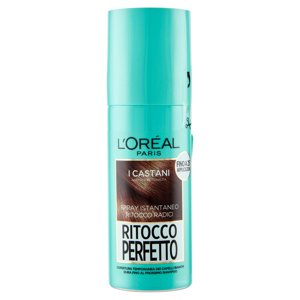 L'Oréal Paris Ritocco Perfetto, Spray Istantaneo Correttore per Radici, Castano, 75 ml