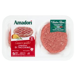 Amadori Hamburger di Tacchino 0,160 kg