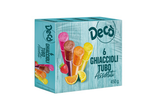 DECO GHIACCIOLI TUBO 6PZ 450GR