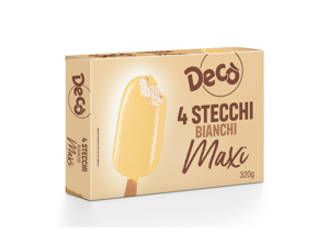 DECO MAXI STECCO BIANCO 4P320G