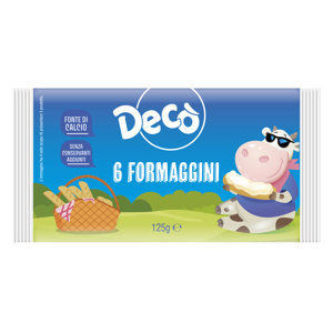 DECO FORMAGGINO CLAS.X6 125GR