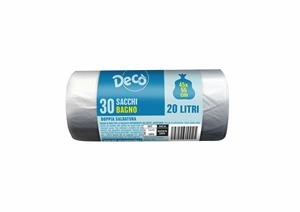 DECO SAC.BAGN.45X55 BIA 30PZ