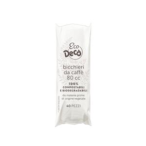 DECO ECO BICC.BIAN.80CC 40PZ