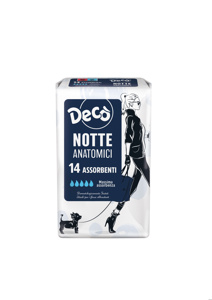 DECO ASSORB.ANAT.NOTTE SUP.X14