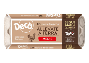 DECO UOVA ALLEVATE TERRA M X10