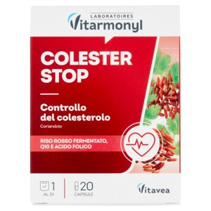 Laboratoires Vitarmonyl Colester Stop Controllo del colesterolo 20 Capsule 7,3 g