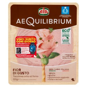 Aia aeQuilibrium Fior di Gusto Tacchino cotto al forno 120 g