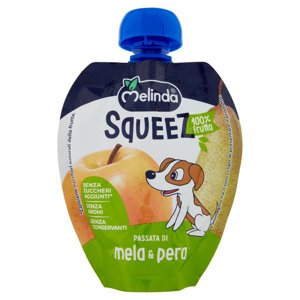 Melinda Squeez 100% frutta Passata di mela & pera 90 g