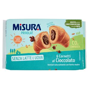 Misura Privolat 6 Cornetti al Cioccolato 298 g