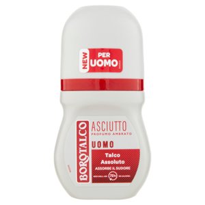 Borotalco Uomo Asciutto Profumo Ambrato Deo Roll On 50 ml