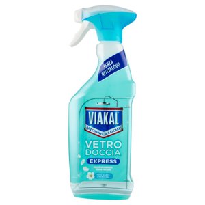 Viakal Vetro Doccia Express Fiore Bianco di Primavera 470 ml