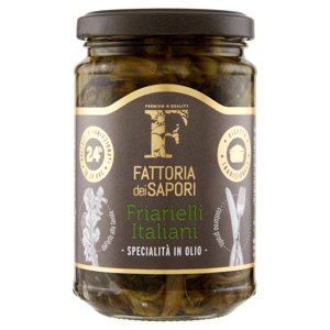 Fattoria dei Sapori Friarielli Italiani Specialità in Olio 280 g