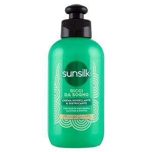 sunsilk Ricci da Sogno Crema Modellante & Districante con olio di Macadamia Elastina e Biotina 200mL