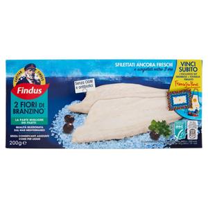 Capitan Findus 2 Fiori di Branzino 200 g