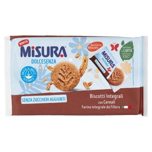 Misura Dolcesenza Biscotti Integrali con Cereali 280 g