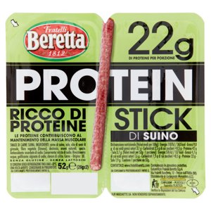 Fratelli Beretta Protein 22g Stick di Suino 2 x 26 g