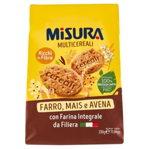 Misura Multicereali Farro, Mais e Avena 330 g