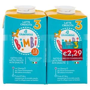 Granarolo Bimbi Latte di Crescita 3 2 x 500 ml