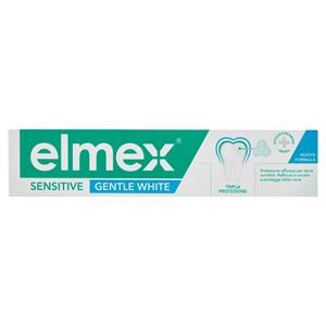 elmex dentifricio Sensitive Gentle White Sbiancante denti sensibili 75 ml