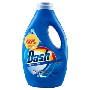 Dash Detersivo Liquido Lavatrice, Classico, 21 Lavaggi 1050 ml