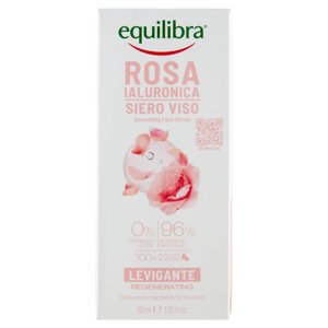 equilibra Rosa Ialuronica Siero Viso Levigante 30 ml