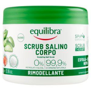 equilibra Scrub Salino Corpo Rimodellante 600 g