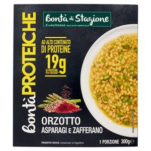 Bontà di Stagione Bontà Proteiche Orzotto Asparagi e Zafferano 300 g