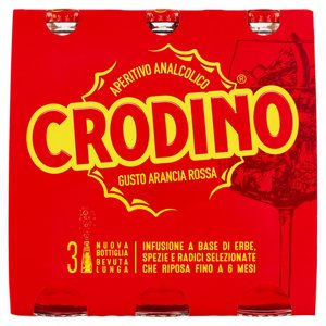 Crodino Gusto Arancia Rossa 3 x 17,5 cl