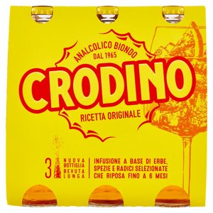 Crodino Analcolico Biondo 3 x 17,5 cl