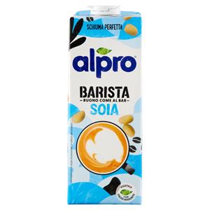 ALPRO Barista Soia, Bevanda 100% Vegetale, Basso Contenuto di grassi, Senza Lattosio, 1 L