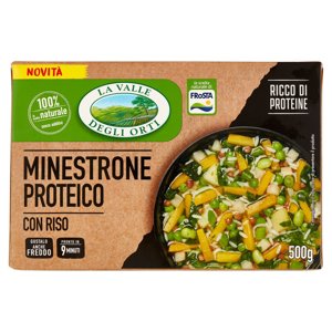 La Valle Degli Orti Minestrone Proteico con Riso 500 g