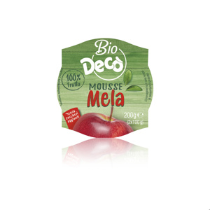 DECO BIO MOUSSE MELA 2X100G