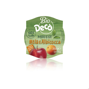 DECO BIO MOUSSE MELA/ALB 2X100