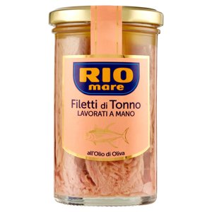 Rio mare Filetti di Tonno Lavorati a Mano all'Olio di Oliva 250 g