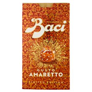 BACI PERUGINA Amaretto Cioccolatini Fondenti ripieni al Gianduia Scatola 150g