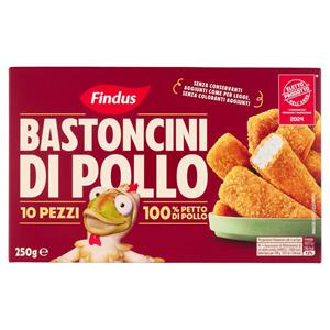 Findus 10 Bastoncini Di Pollo 250 g