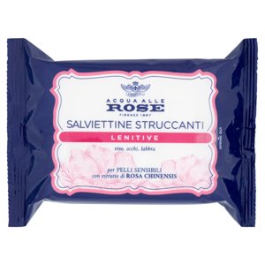 Acqua alle Rose Salviettine Struccanti Lenitive 20 pz