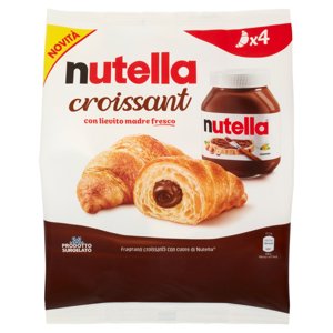 nutella croissant 4 pezzi 340 g