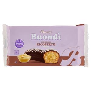 Bauli Buondì l'Originale Ricoperto Crema 6 x 46 g