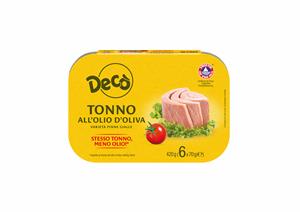 DECO TONNO OLIO OLIVA 6X70GR