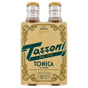 Tassoni Tonica al Cedro 4 x 180 ml