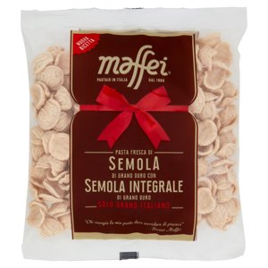 maffei Pasta Fresca di Semola di Grano Duro Orecchiette con Semola Integrale 250 g