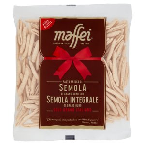 maffei Pasta Fresca di Semola di Grano Duro Fusilli con Semola Integrale 250 g