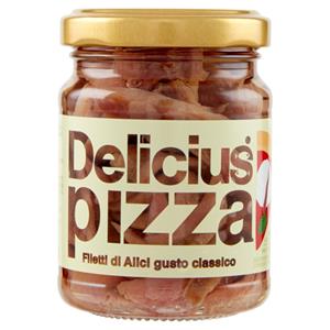 Delicius pizza Filetti di Alici gusto classico 145 g