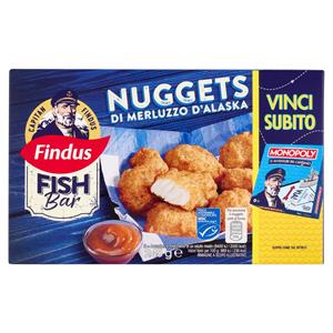 Capitan Findus Fish Bar Nuggets di Merluzzo D'Alaska 245 g