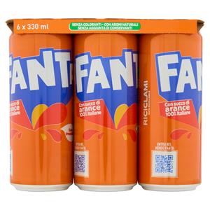 Fanta Original 6 x 33 cl