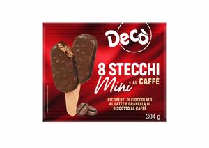 DECO MINI STECCHI CAFFE X8 304