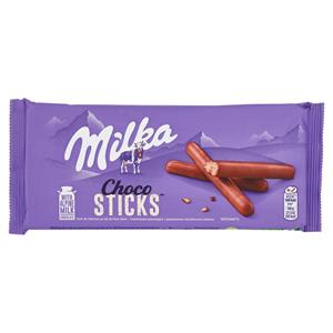 Milka Choco Sticks, biscotti sticks ricoperti di cioccolato al latte Milka -  112g