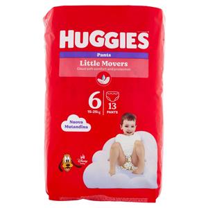 Huggies Little Movers Pants6 15-25 Kg 13 pz