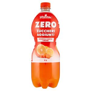 Pfanner Zero Zuccheri Aggiunti Arancia Carota Limone 1 L